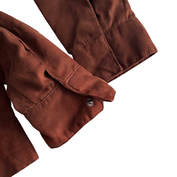 Musterbrand Han Solo Jacket Mens Small Brown Star Wars Coat Faux Suede - Picture 6 of 10